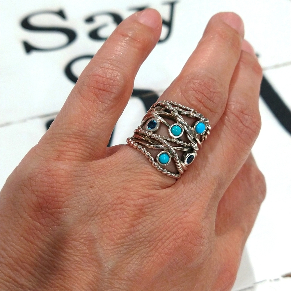 Or Paz Creations Ring in Sterling Silver - Picture 2 of 10
